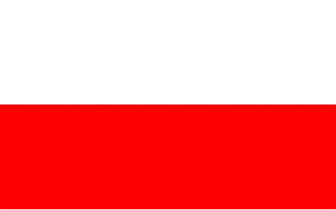 what country has poland flag backwards